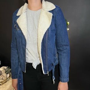 Sherpa Denim Jacket